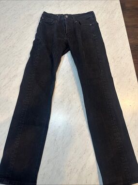 Levi's 514 Men's Straight Black Jeans
